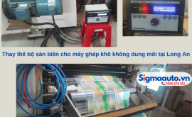 THAY THẾ BỘ SÀN BIÊN CHO MÁY GHÉP KHÔ KHÔNG DUNG MÔI TẠI LONG AN